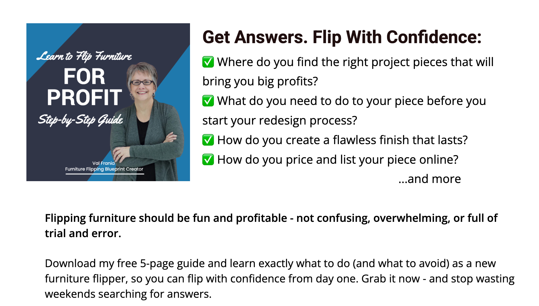 Flip Furniture for Profit