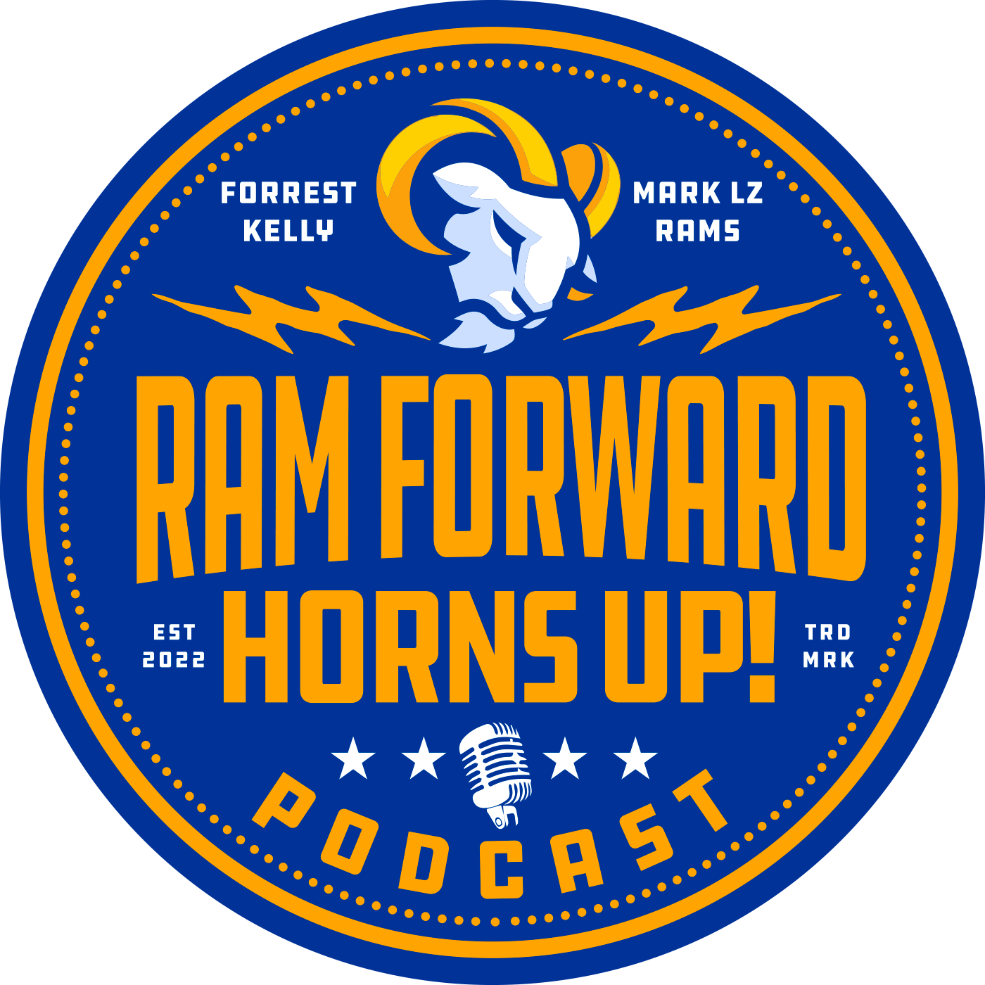 Ram Forward Horns Up!