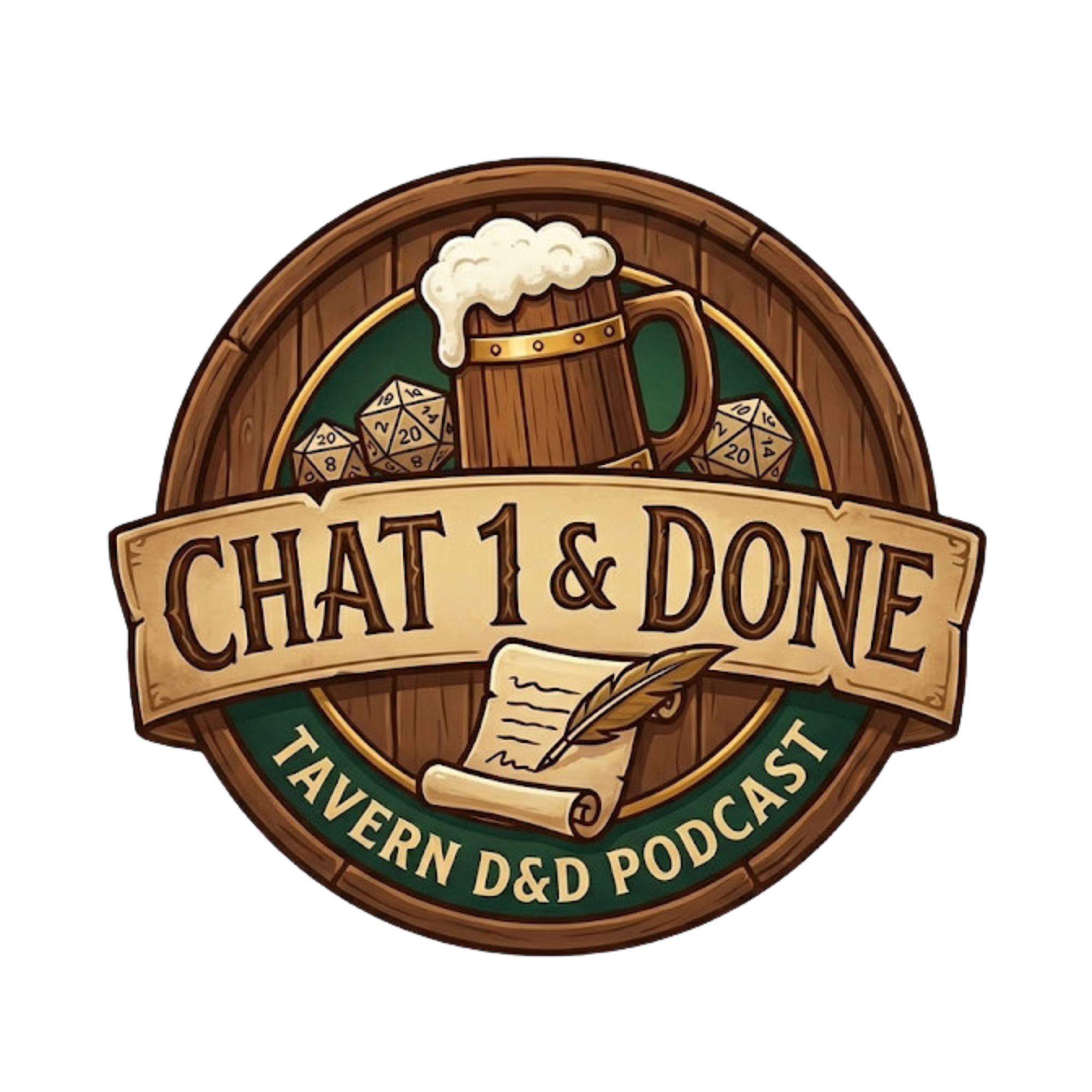 Chat 1 & Done Tavern Talk & Dice Rolls