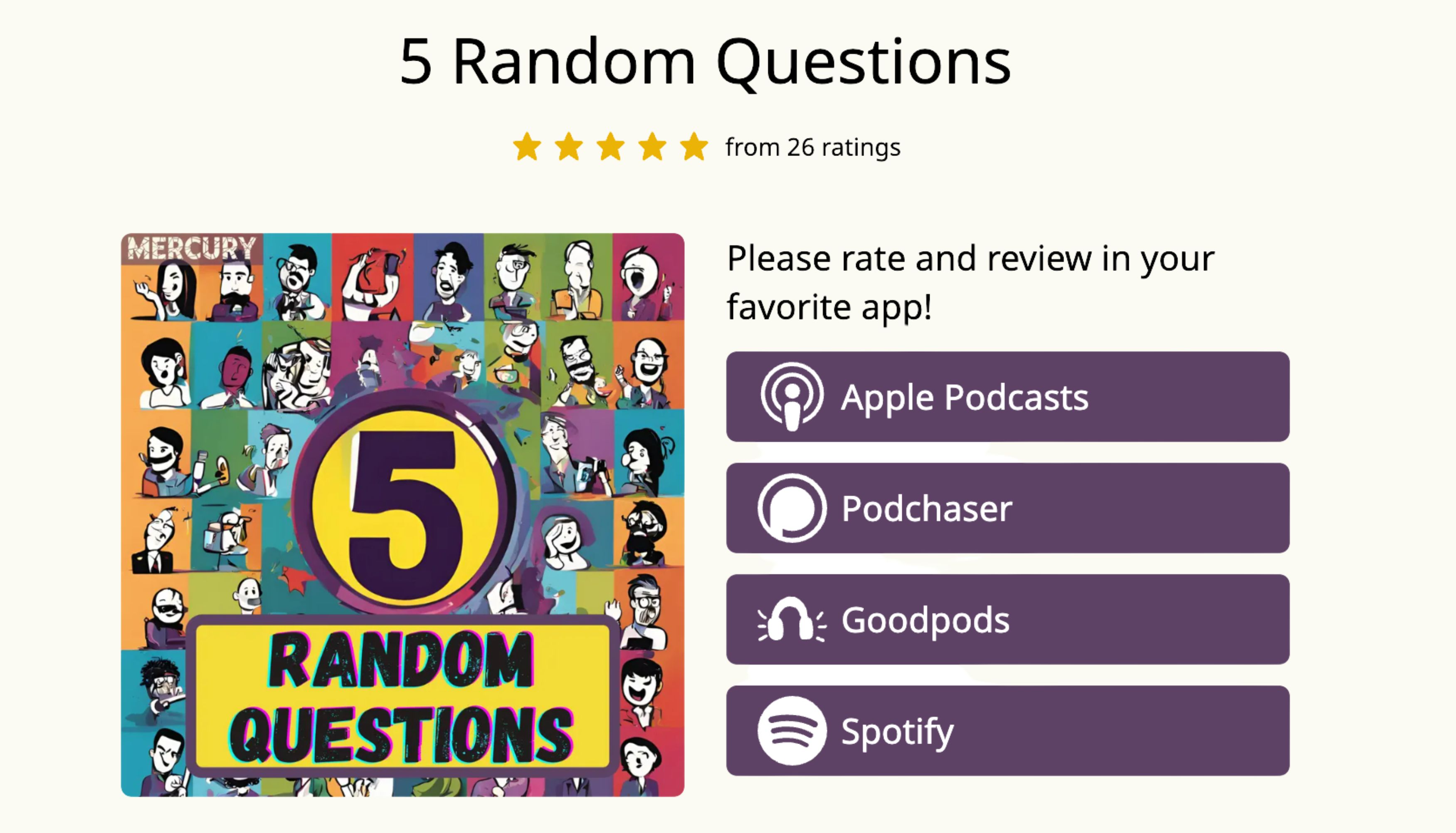 Listeners love the show!