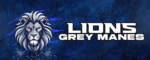 Lions Grey Manes