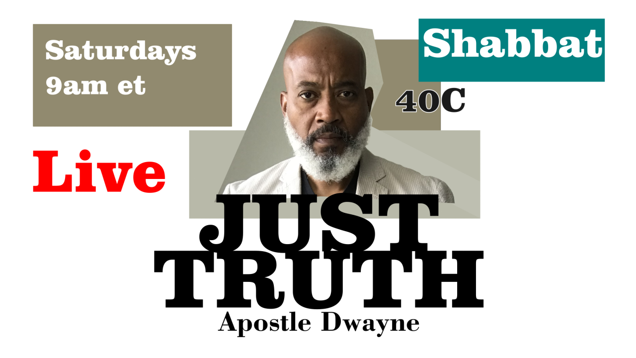 Shabbat With Apostle Dwayne